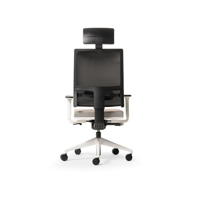 Honey Up High Backrest Managerial Armchair by Quinti Sedute For Sale - Image 8 of 9