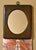 This is a Mid-Century Modern Walnut Wood Hallway Belart Inc. Mirror dated 1976 from the Masterpiece Collection made in...
