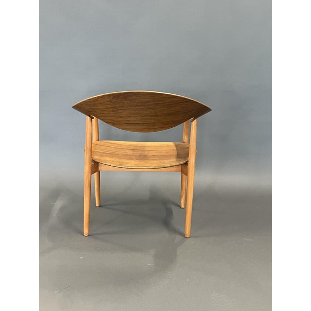 Metropolitan Chair by Ejner Larsen Axel Bender for Fritz Hansen For Sale - Image 3 of 8