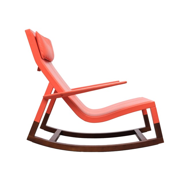 Dondo Rocking Chair by Jean-Marie Massaud for Poltrona Fraus, 2000 For Sale - Image 9 of 16