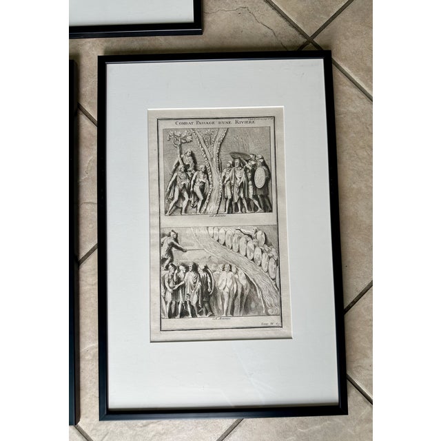 Set 5 18th Century Engravings by Bernard De Montfaucon 1719 For Sale - Image 9 of 15