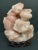Late 20th Century Chinese Art Large Carved Solid Rose Quartz Stone With Wooden Stand For Sale - Image 13 of 13
