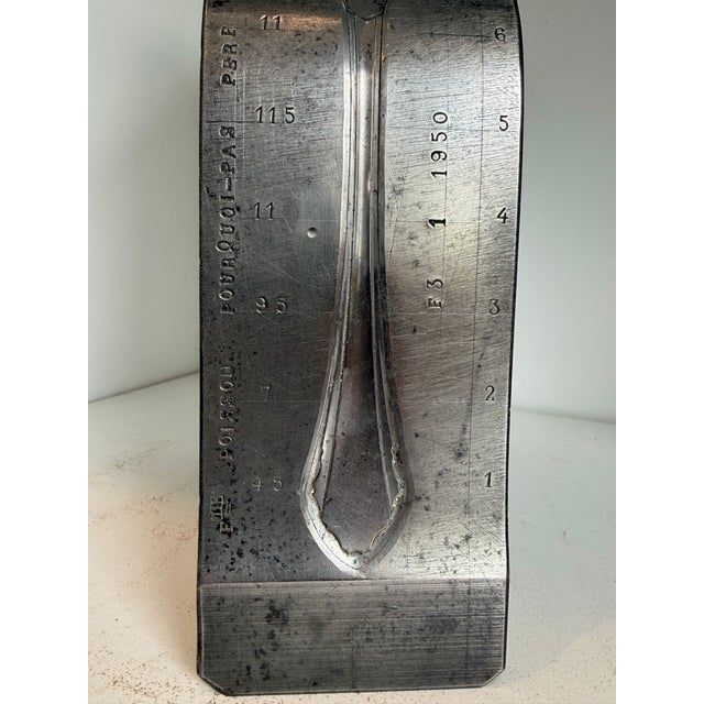 French Provincial Industrial Mould for Fork Making. French For Sale - Image 3 of 5