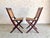 Folding Chairs in Vienna Straw, 1970s, Set of 6 For Sale - Image 4 of 18