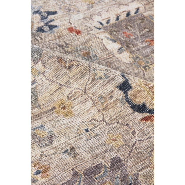 2020s Rugs Evie Hand Knotted Wool Gray & Multi - 10'x14' For Sale - Image 5 of 9