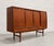E. W. Bach Large Danish Mid Century Modern Teak Credenza / Sideboard, by e.w. Bach, C. 1960's For Sale - Image 4 of 14