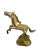 Add a touch of brass to your decor scheme with this vintage rearing horse. This wonderful sculpture is lightly polished...