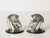 Stunning and rare pair of sculptural futuristic horse bookends designed by Pierre Cardin for Lamag and produced in Italy...