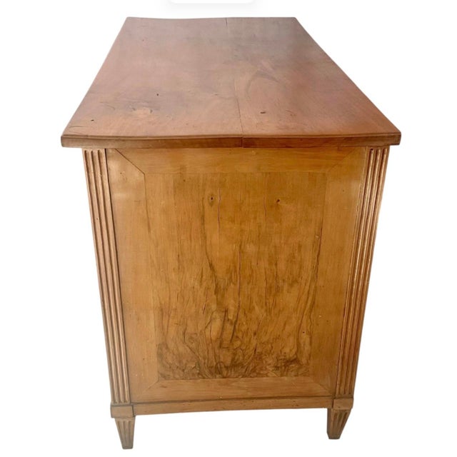 Late 18th Century Italian Neoclassical Burl Wood Three-Drawer Dresser - 18th Century For Sale - Image 5 of 11