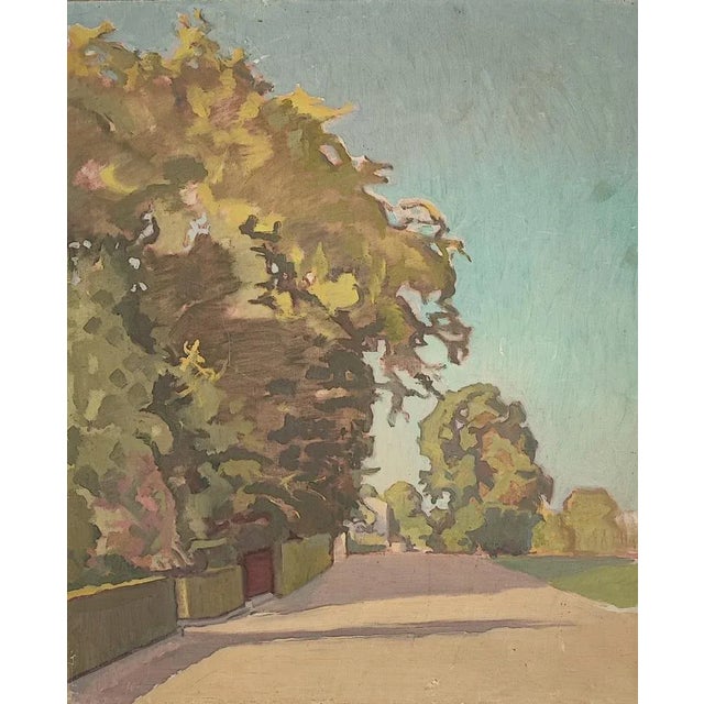 Frédéric Goerg, Paysage, Oil on Canvas For Sale - Image 10 of 10