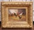 Tan Pair of 19th Century Belgium Pendant Chicken Paintings Signed Dubois For Sale - Image 8 of 15