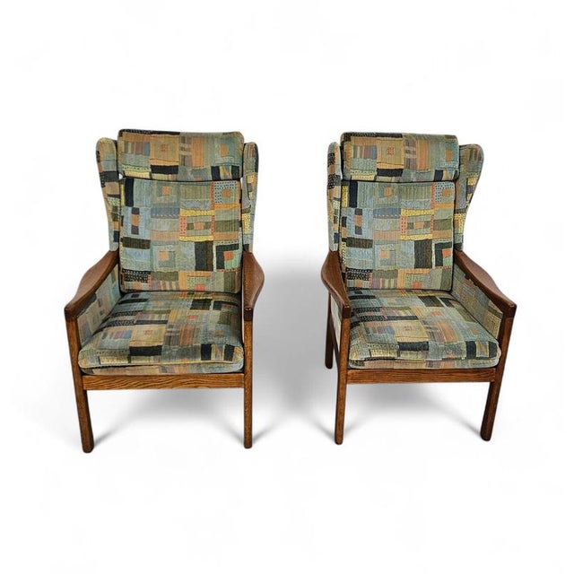 Wingback Lounge Chais from Casala, 1960s, Set of 2 For Sale - Image 5 of 18
