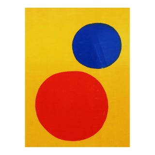 Calder, Original Lithograph Dm45201 Derriere Le Miroir 1973 For Sale