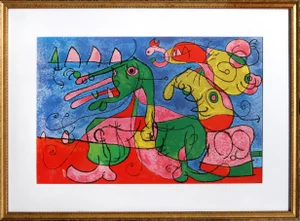 Joan Miro Offset Lithograph - Ubu Roi
