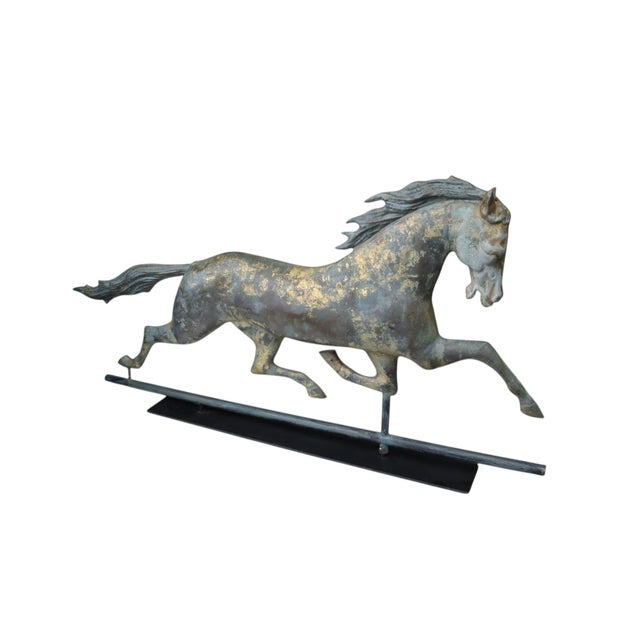 The form and construction of this marvelous weathervane are characteristic of historic 19th century Massachusetts...
