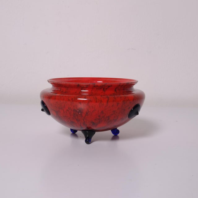 Art Deco Murano Glass Vase, 1990s For Sale - Image 3 of 11