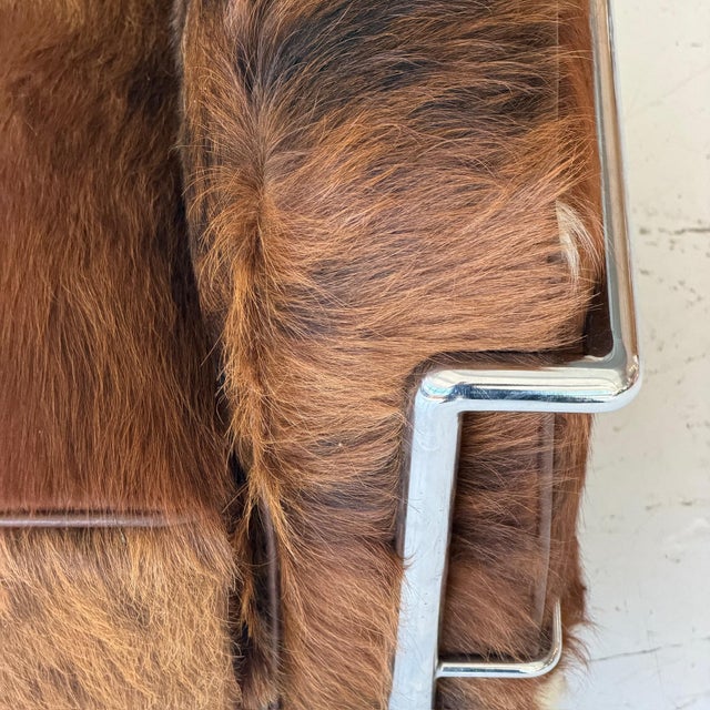Cassina 1970s Lc3 Grand Modele Armchair by Le Corbusier for Cassina in Cowhide For Sale - Image 4 of 7