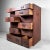 Traditional chest of drawers with eleven spacious drawers featuring metal handles. This tansu dates back to the Meiji...