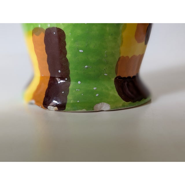 Bauhaus 1920s Modernist Vase by Eva Zeisel for Schramburg For Sale - Image 3 of 6