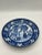 Vintage Chinese Porcelain Blue Decorated Charger With a Brass Rim, Circa 1930's For Sale - Image 11 of 11