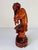 Mid-Century Hand-Carved Chinese Fisherman Statue For Sale - Image 9 of 12