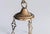 Antique Greek Orthodox Byzantine Brass Sanctuary Vigil Oil Lamp, 1920 For Sale - Image 9 of 12