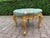 1970 European Artisan Louis XVI Gold Mint Beech Bench - 1 Pc For Sale - Image 6 of 6