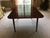Hepplewhite Vintage Brandt Mahogany Drop-Leaf Dining Table & Four Chairs With 21" Leaf and Custom Table Pads For Sale - Image 3 of 18