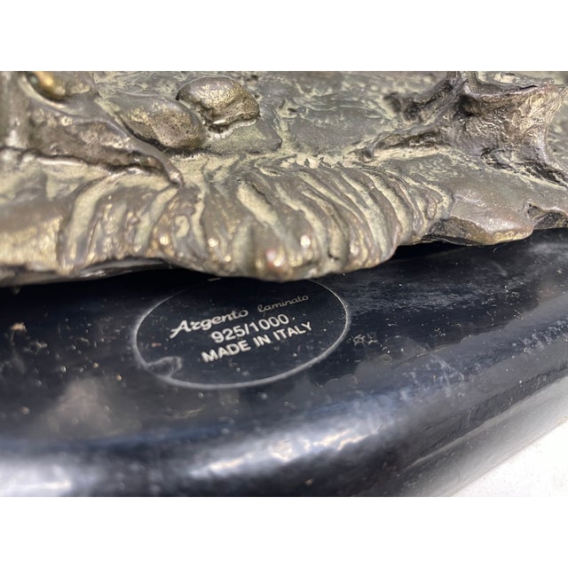 Carriage Sculpture with Horses Laminated in Silver, Italy, 1970s For Sale - Image 11 of 15