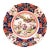 Antique Mason's Ironstone Blue "The Great Wall of China" Dinner Plate, Circa 1815 For Sale