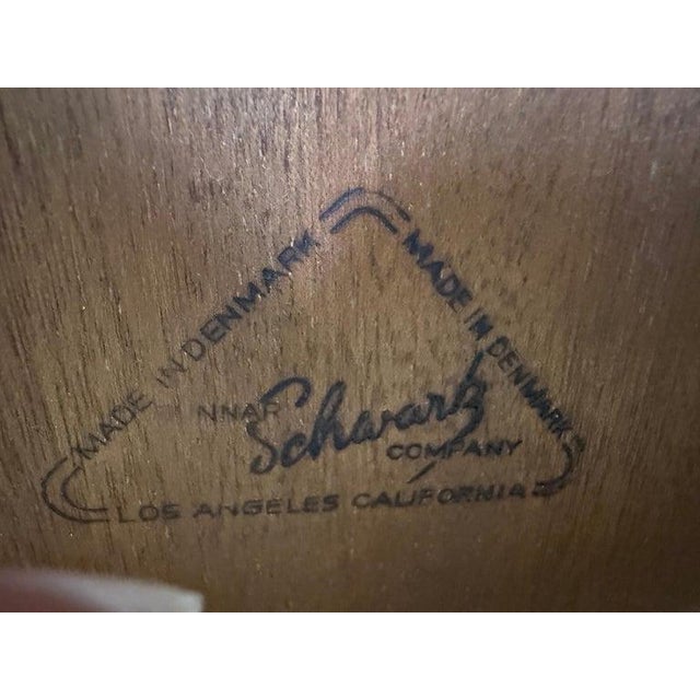 Sculptural Walnut Coffee Table, Danish Modern, 1950s Design For Sale - Image 16 of 17