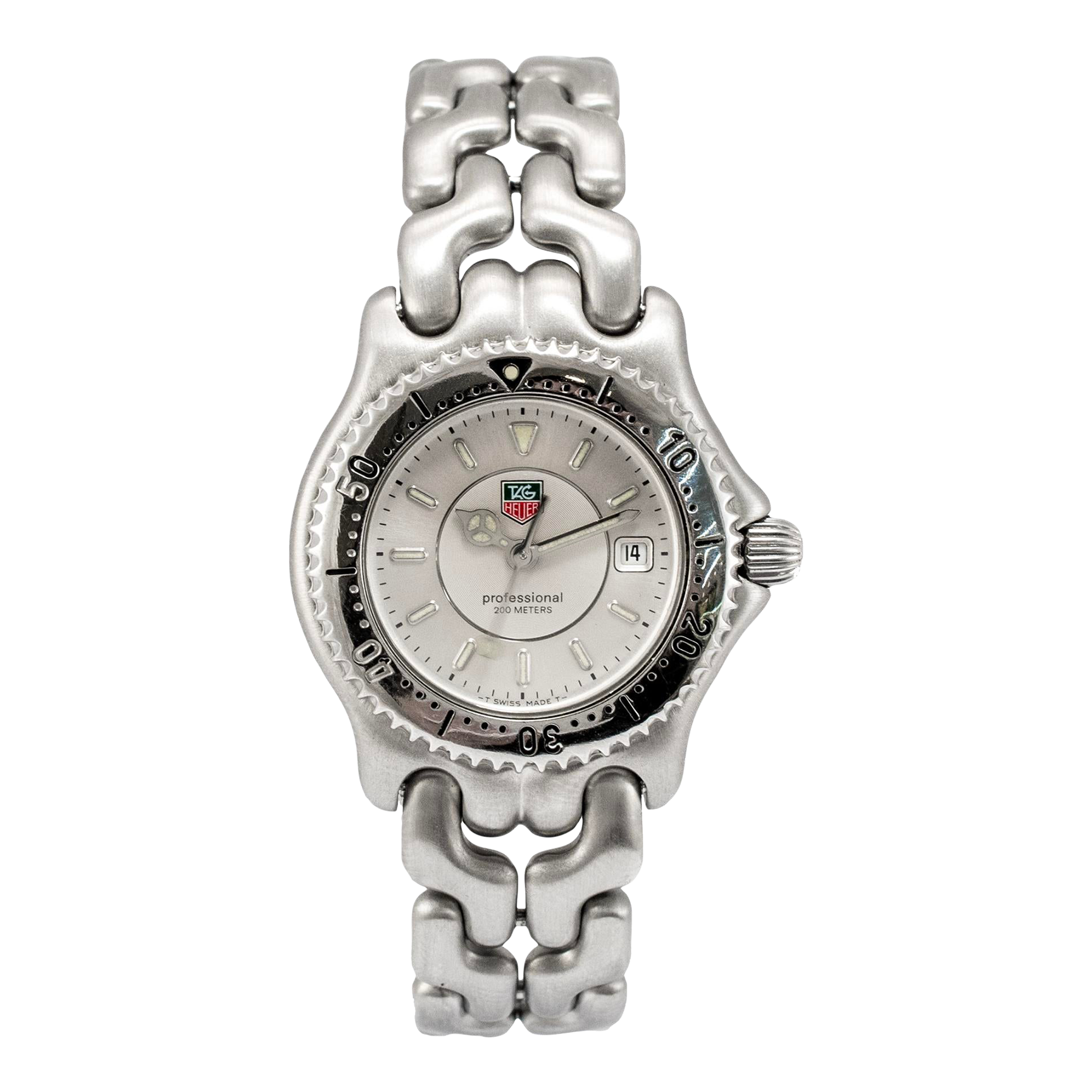 Ladies Tag Heuer S/El Professional 29mm Wg131B White Dial Steel