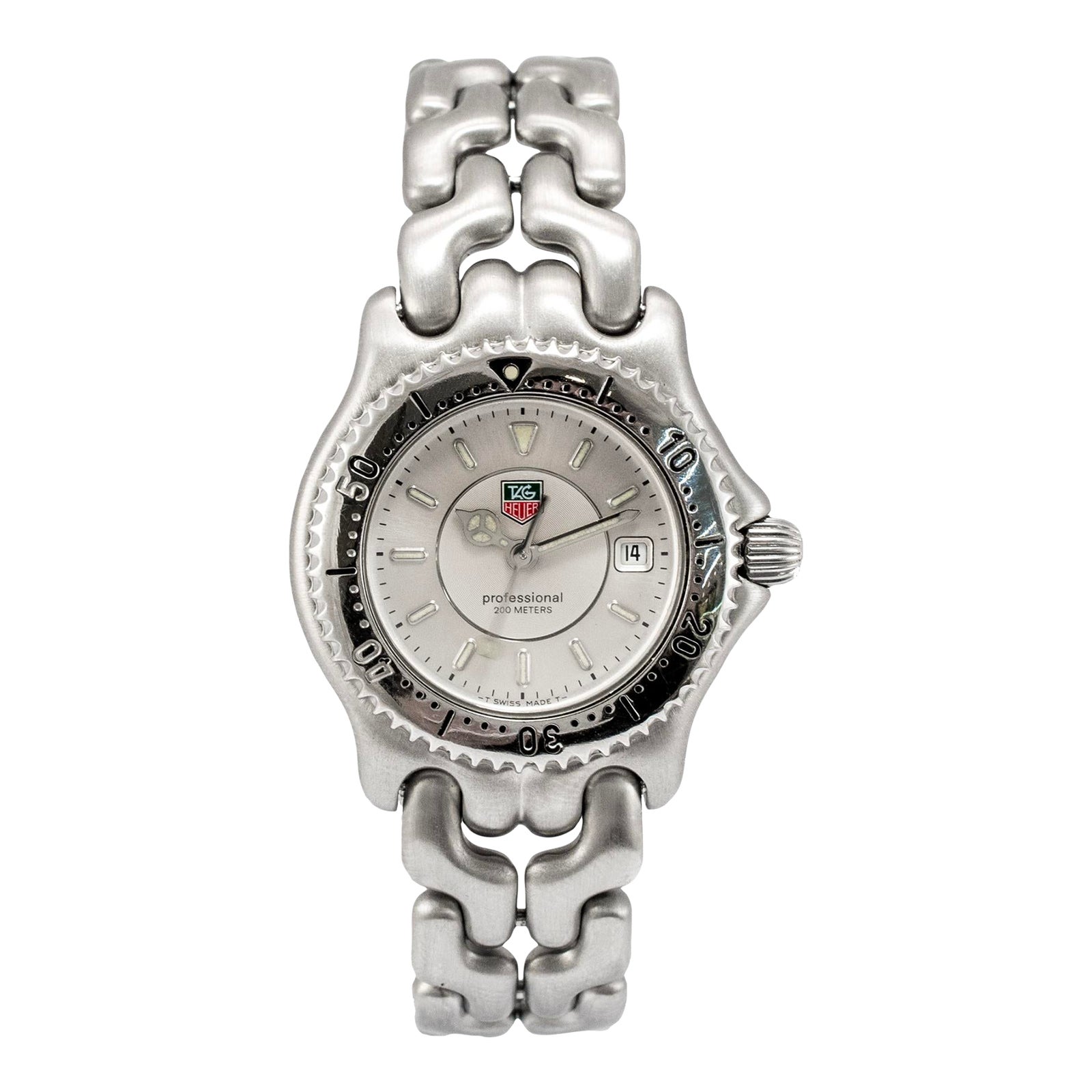 Ladies Tag Heuer S/El Professional 29mm Wg131B White Dial Steel