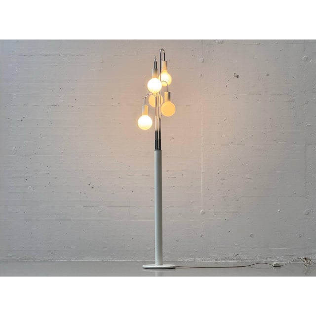 Vintage Waterfall Floor Lamp by Robert Sonneman, 1970s For Sale - Image 16 of 16