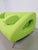 Chartreuse Modern Sculptural Isobel Sofa by Michiel van der Kley for Artifort, 2000s For Sale - Image 8 of 18