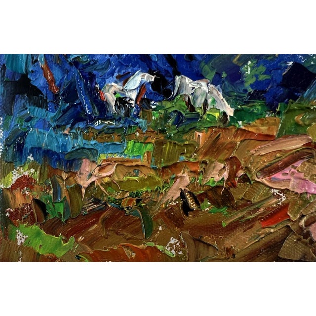 Oil Painting Evening Nature Oleksiy Ivanyuk For Sale - Image 6 of 8