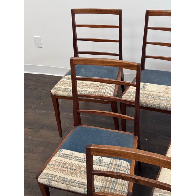 Wood Mid 20th Century A. H. McIntosh Dunvegan Dining Chairs, Set of Six For Sale - Image 7 of 12