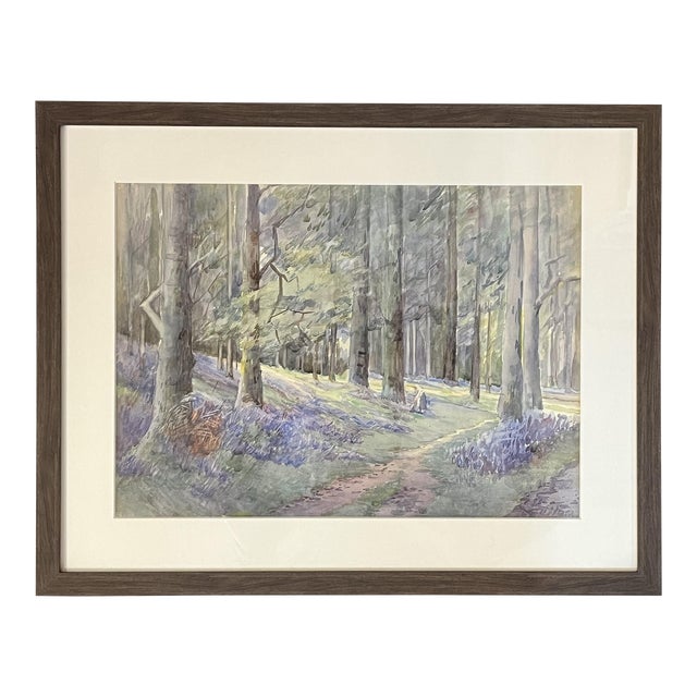 Watercolor by Beatrice S. Bullock Uk Watercolor Artist For Sale
