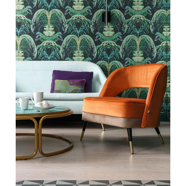 Metal Ava Armchair by Mambo Unlimited Ideas For Sale - Image 7 of 11