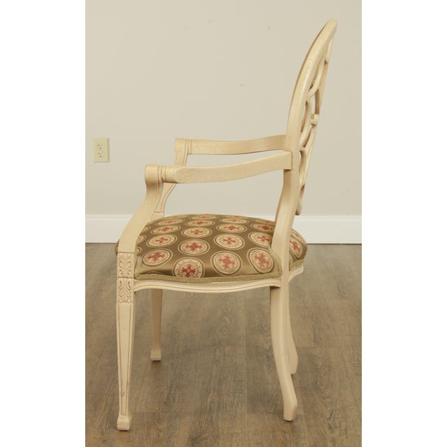 Regency Style Quality Set 8 Spider Back Dining Chairs Chairish