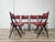 An elegant set of six chairs designed by Gaetano and Alessandro Besana in the 1960s, a refined example of the finest...