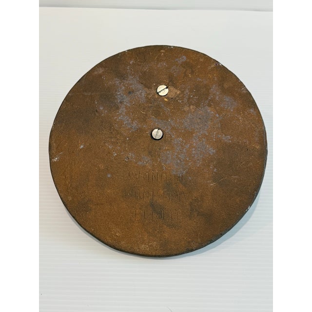 Mid 20th Century Cast Iron Sundial “Grow Old Along With Me” For Sale - Image 10 of 11