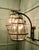 1960s Large Octagonal Painted Brass Wall Lanterns, 1960, Set of 2 For Sale - Image 5 of 9