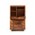 Lane Staccato Brutalist Mid Century Walnut Armoire Highboy Dresser For Sale - Image 9 of 11