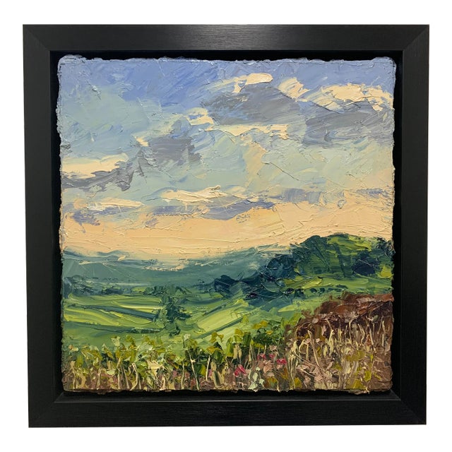 Colin Halliday, Northern Moorland Impasto Landscape Oil Painting by British En Plein Air Artist, 2011 For Sale