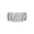 Discover the epitome of elegance with this exquisite 14K yellow gold ring, featuring a captivating multi-row band that...