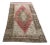 Turkish Faded Floor Vintage Rug For Sale