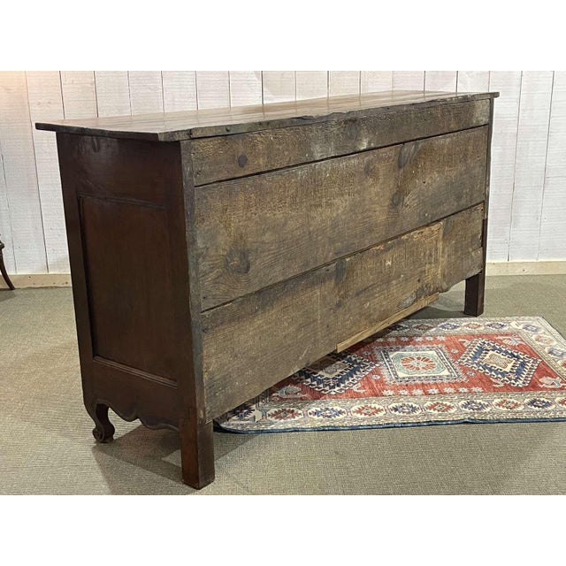 18th Century Louis XV Sideboard with 3 Doors in Cherry Wood For Sale - Image 11 of 18