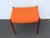 Jl Moller Danish Mid Century Modern Teak Upholstered Stool 6595 For Sale - Image 10 of 12