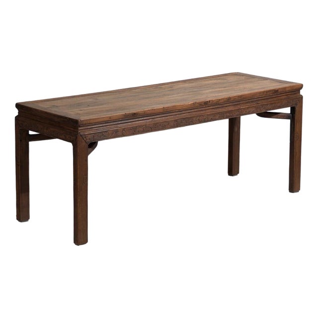 Antique Bench Table in Pine, 1900s For Sale